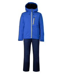 [MENS] 2Line Color Zipper Two-Piece Skiwear Set