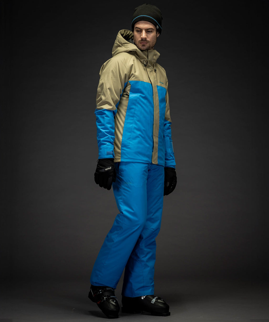 [MENS] Color Block Two-Piece Skiwear Set